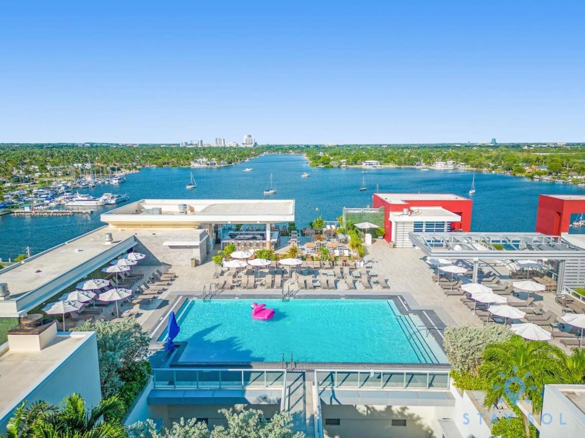 Hollywood Beach Broad - Walk - Amazing Pool - Hot Tub Extérieur photo