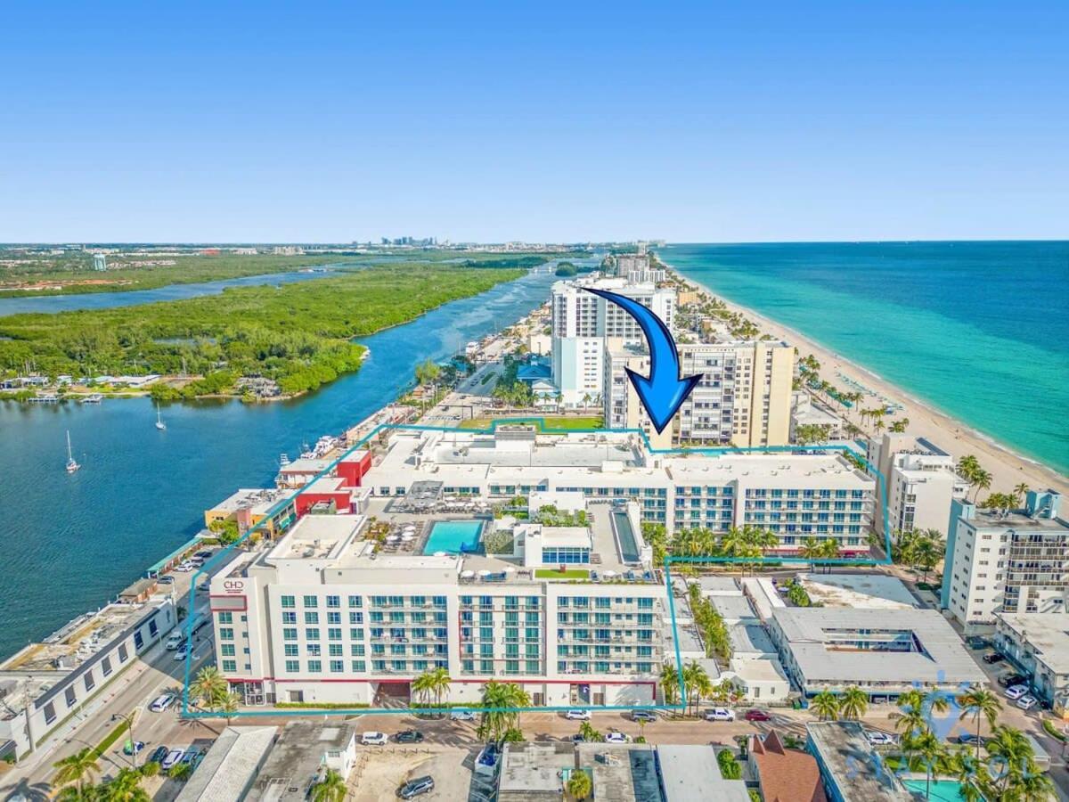 Hollywood Beach Broad - Walk - Amazing Pool - Hot Tub Extérieur photo