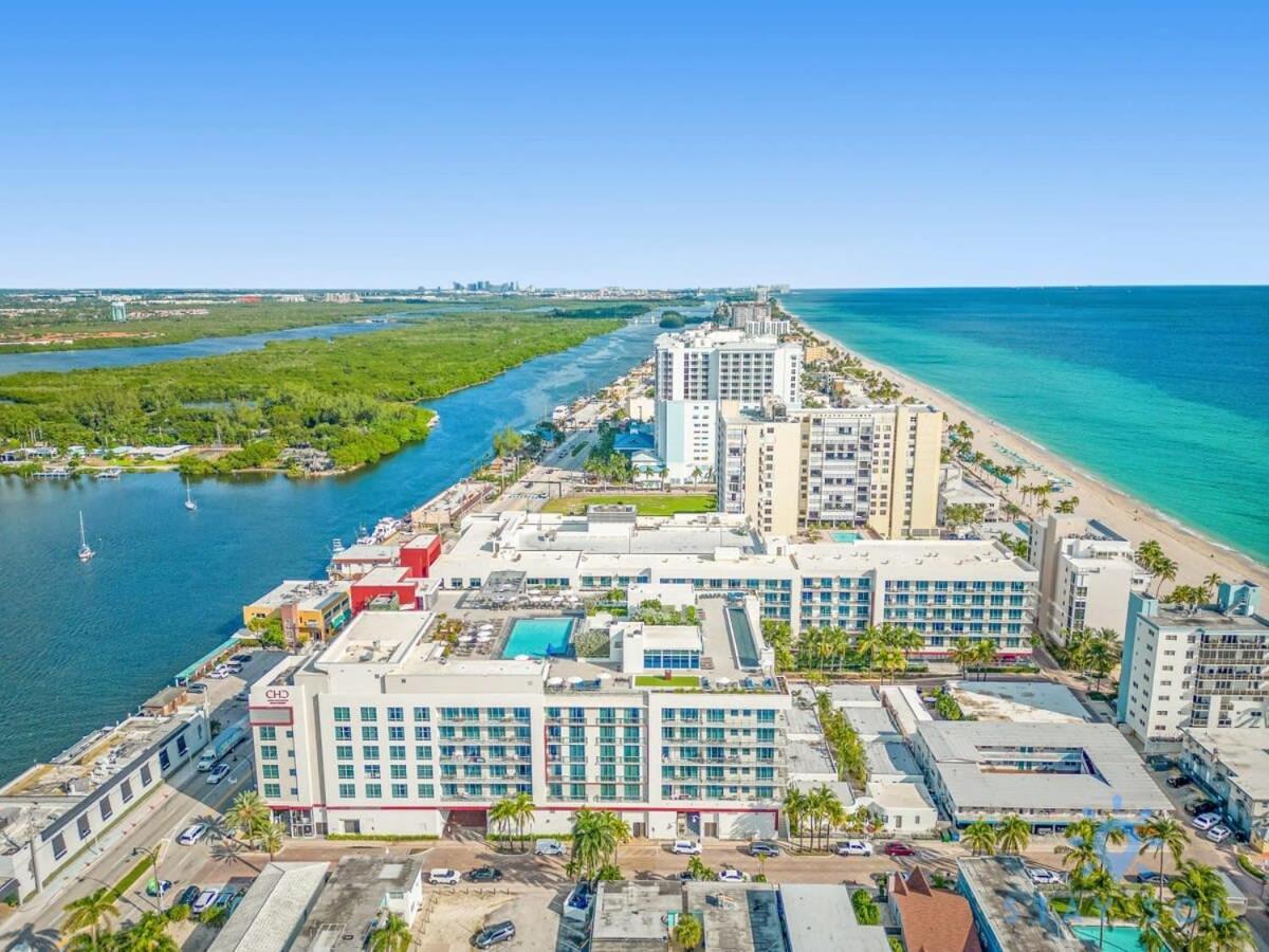 Hollywood Beach Broad - Walk - Amazing Pool - Hot Tub Extérieur photo