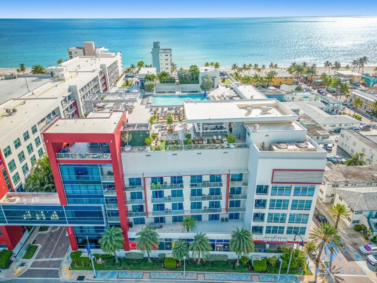 Hollywood Beach Broad - Walk - Amazing Pool - Hot Tub Extérieur photo
